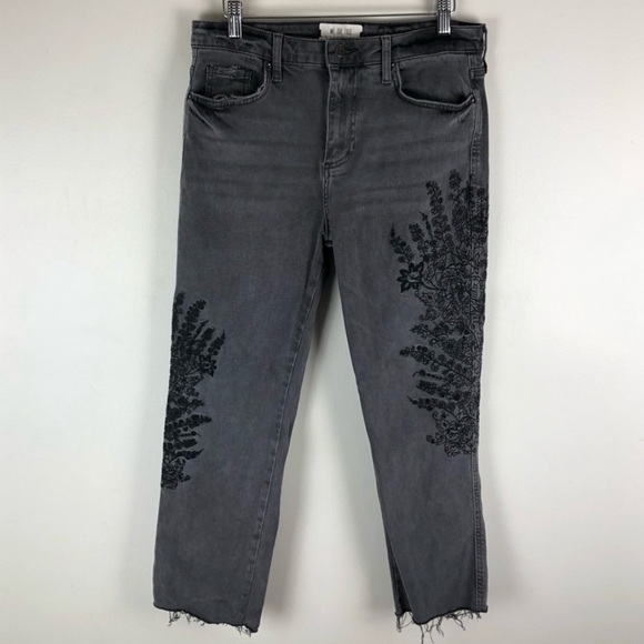 Free People Embroidered Jeans - Picture 7 of 10